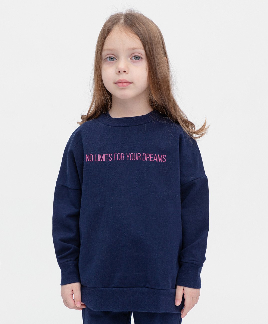 

Свитшот детский Button Blue 122BBGB16011000 цв. синий р. 140, 122BBGB1601