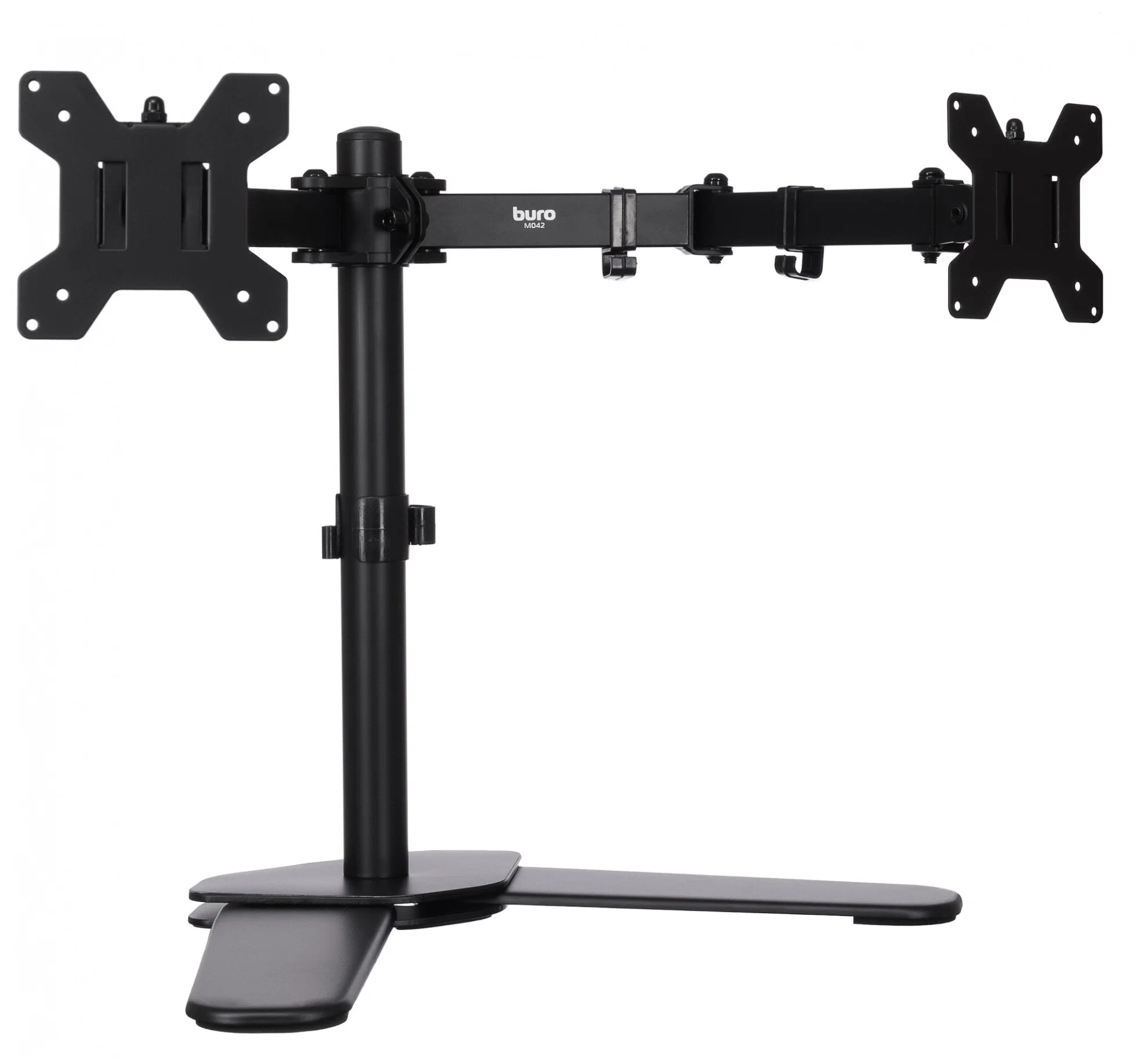 

Наклонно-поворотный кронштейн для монитора Buro M042 17-27 Black, M042