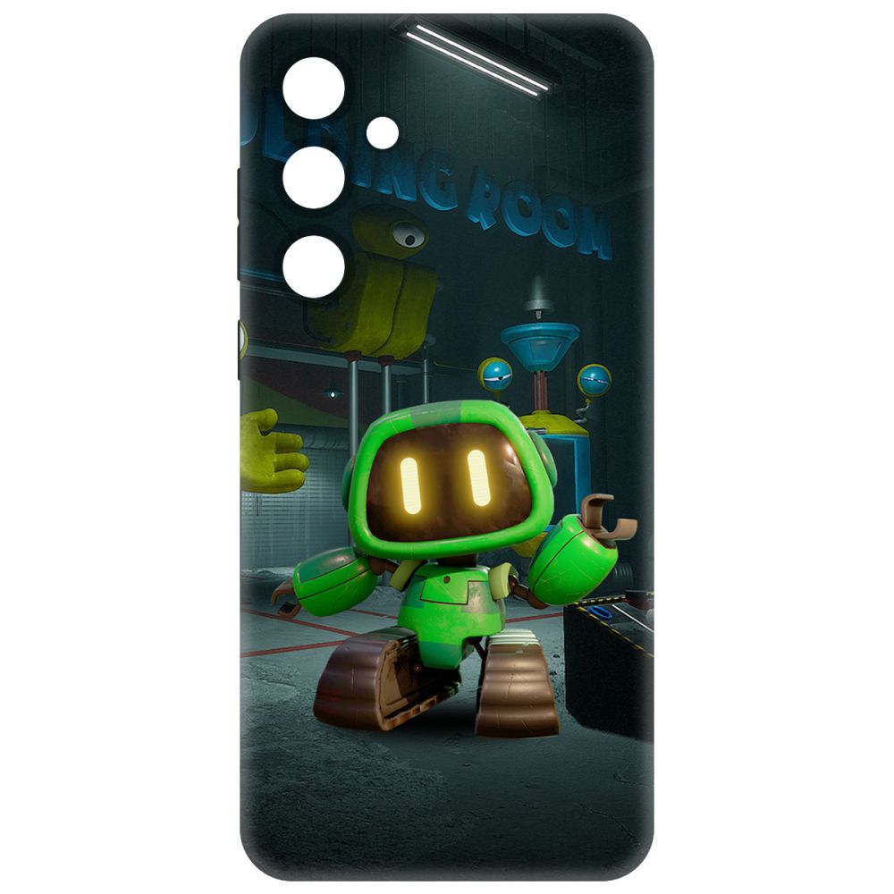 

Чехол-накладка Soft Case Хаги Ваги - Буги-бот для Samsung Galaxy A35 5G (A356) черный