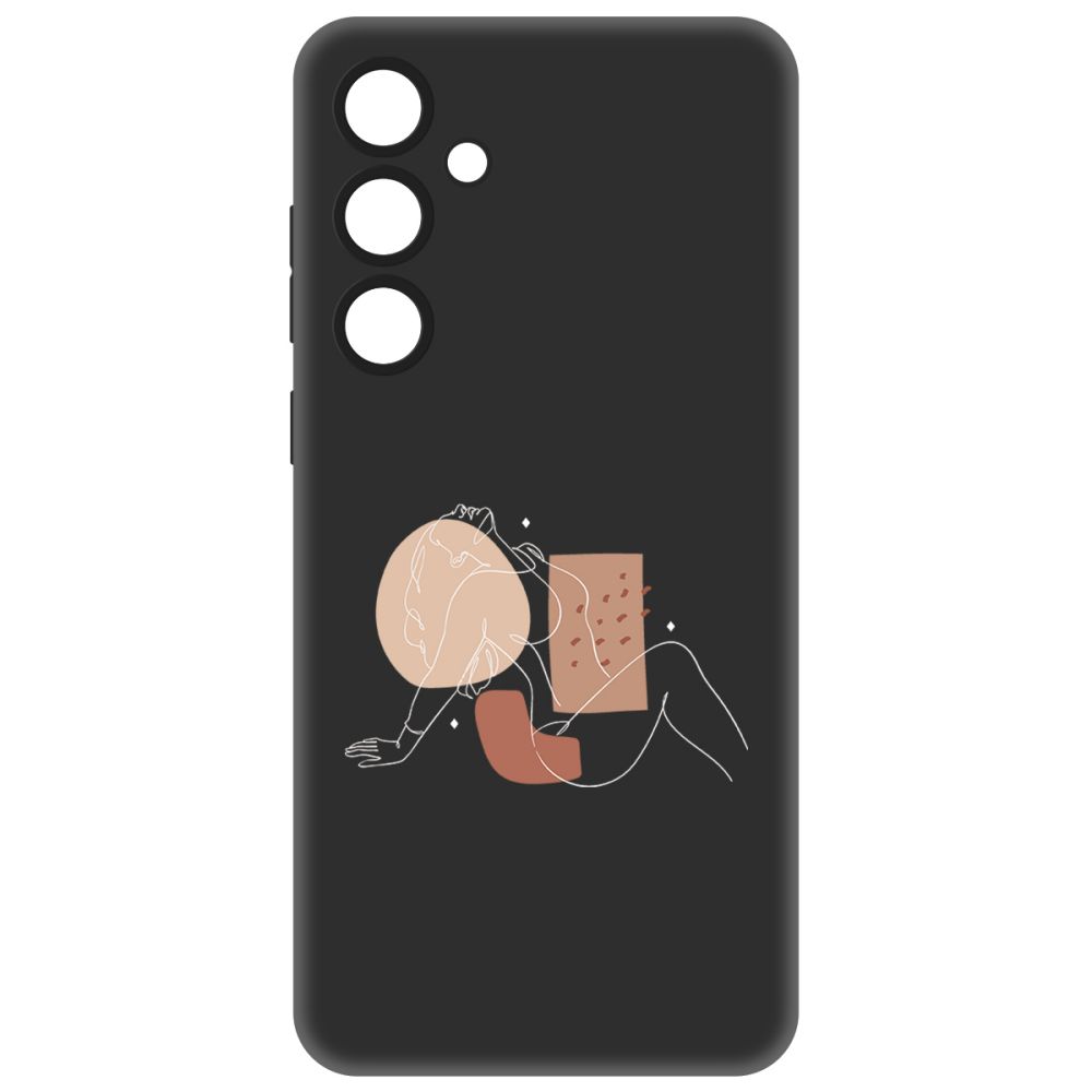 

Чехол-накладка Krutoff Soft Case Чувственность для Samsung Galaxy A35 5G (A356) черный