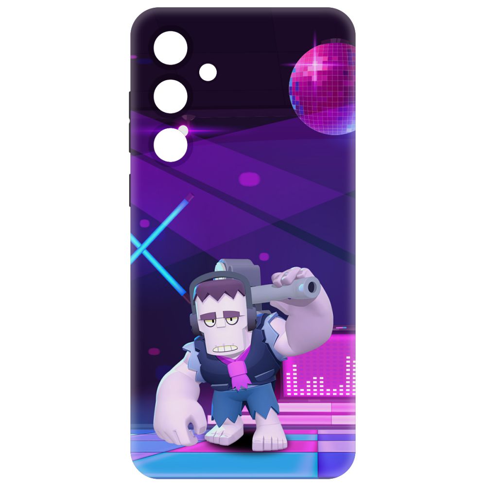 

Чехол-накладка Soft Case Brawl Stars - Фрэнк для Samsung Galaxy A35 5G (A356) черный