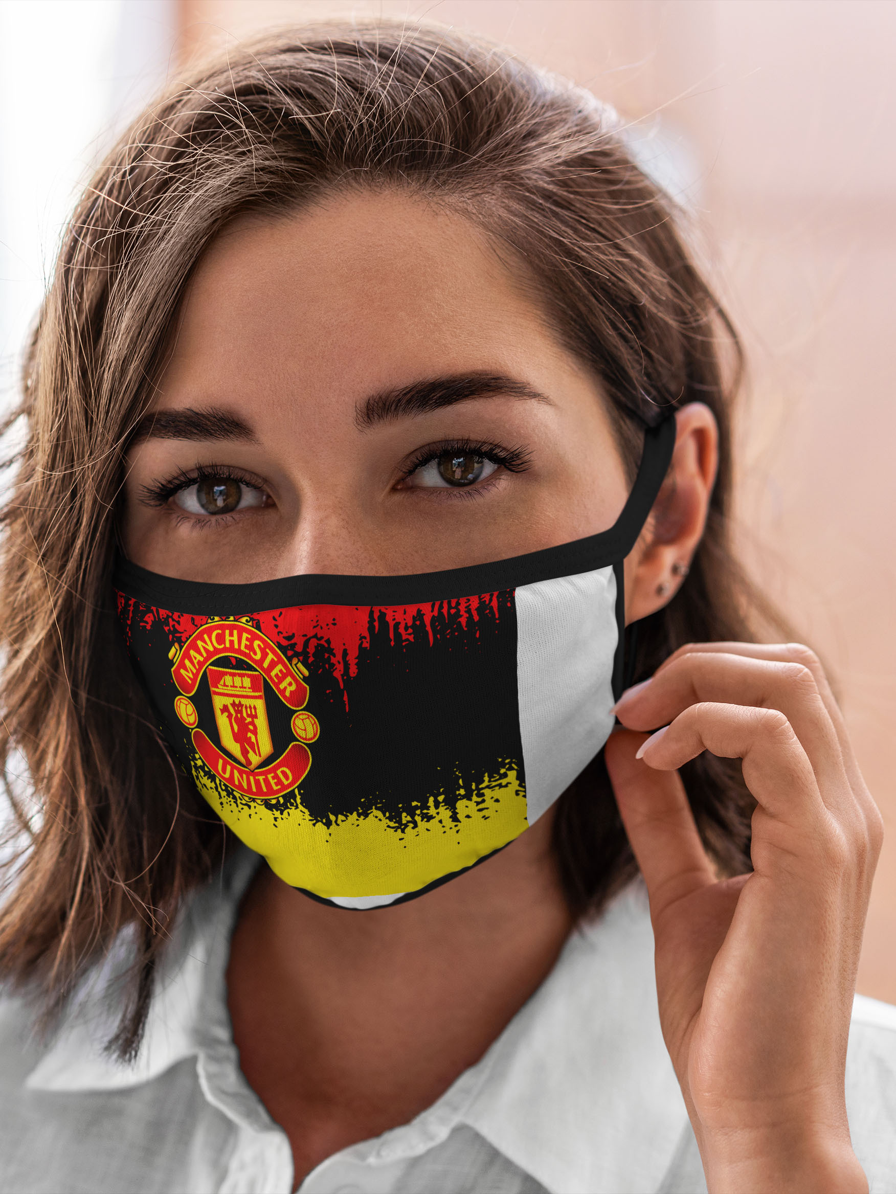 

Многоразовая маска унисекс Burnettie Manchester United United., Разноцветный, Manchester United United.