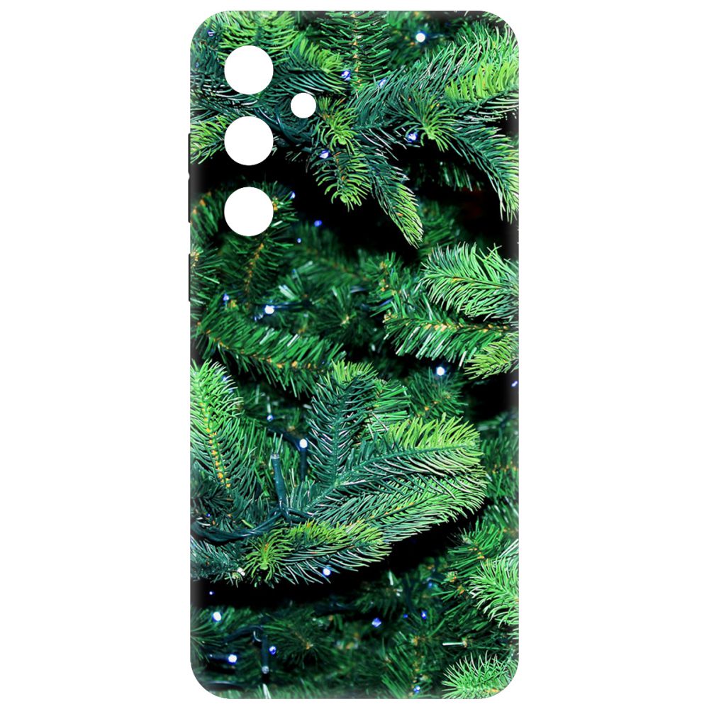

Чехол-накладка Krutoff Soft Case Еловые лапки для Samsung Galaxy A35 5G (A356) черный