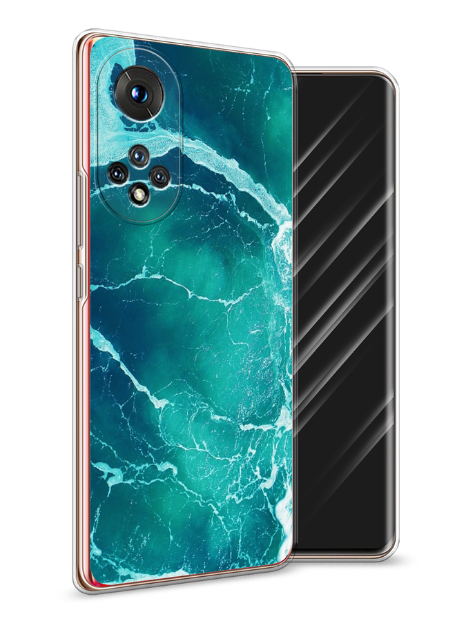 

Чехол Awog на Honor 50 "Изумрудный океан", Голубой;синий, 6105450-4
