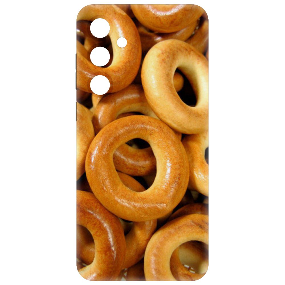 

Чехол-накладка Krutoff Soft Case Сушки для Samsung Galaxy A35 5G (A356) черный
