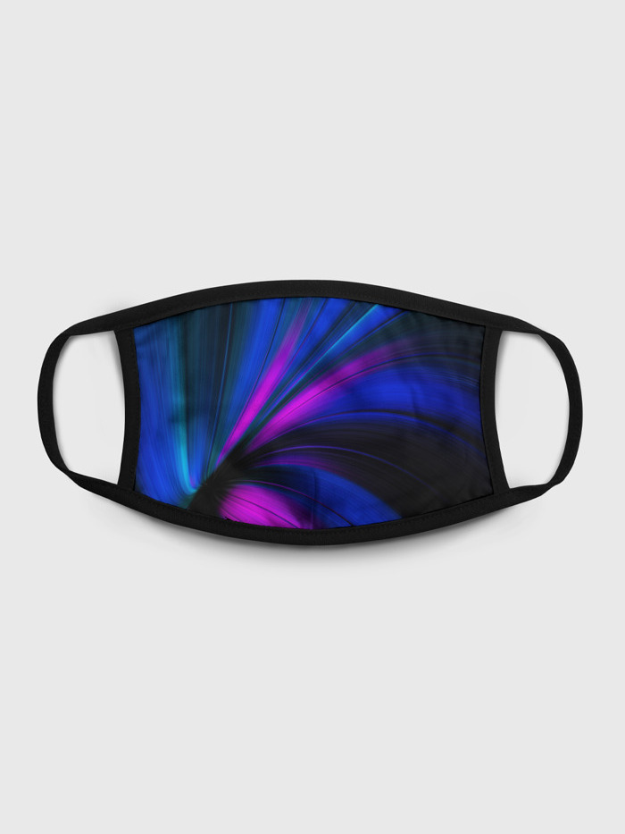 

Многоразовая маска унисекс Burnettie Neon Stripes, Разноцветный, Neon Stripes