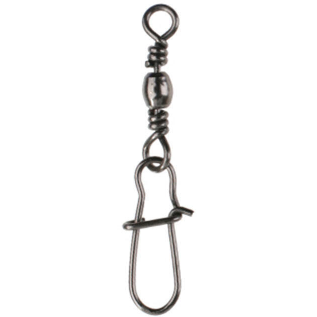 

Застежка с вертлюжком Mikado Fastlock № 8, тест 16 кг. (10 шт.), Серебристый, Fastlock
