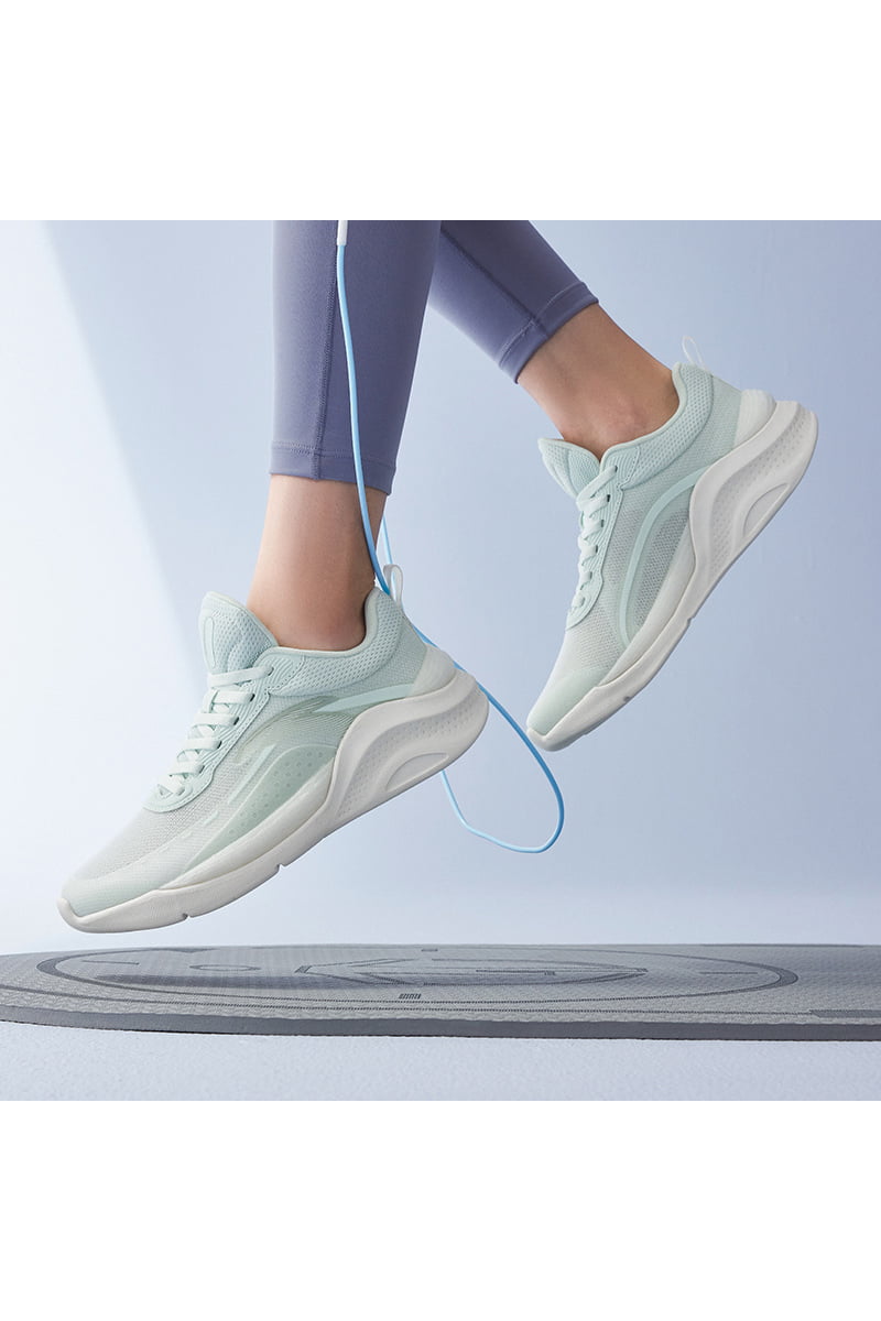 

Спортивные кроссовки женские Anta Cross-training A-EBUFFER зеленые 7 US, Зеленый, Cross-training A-EBUFFER