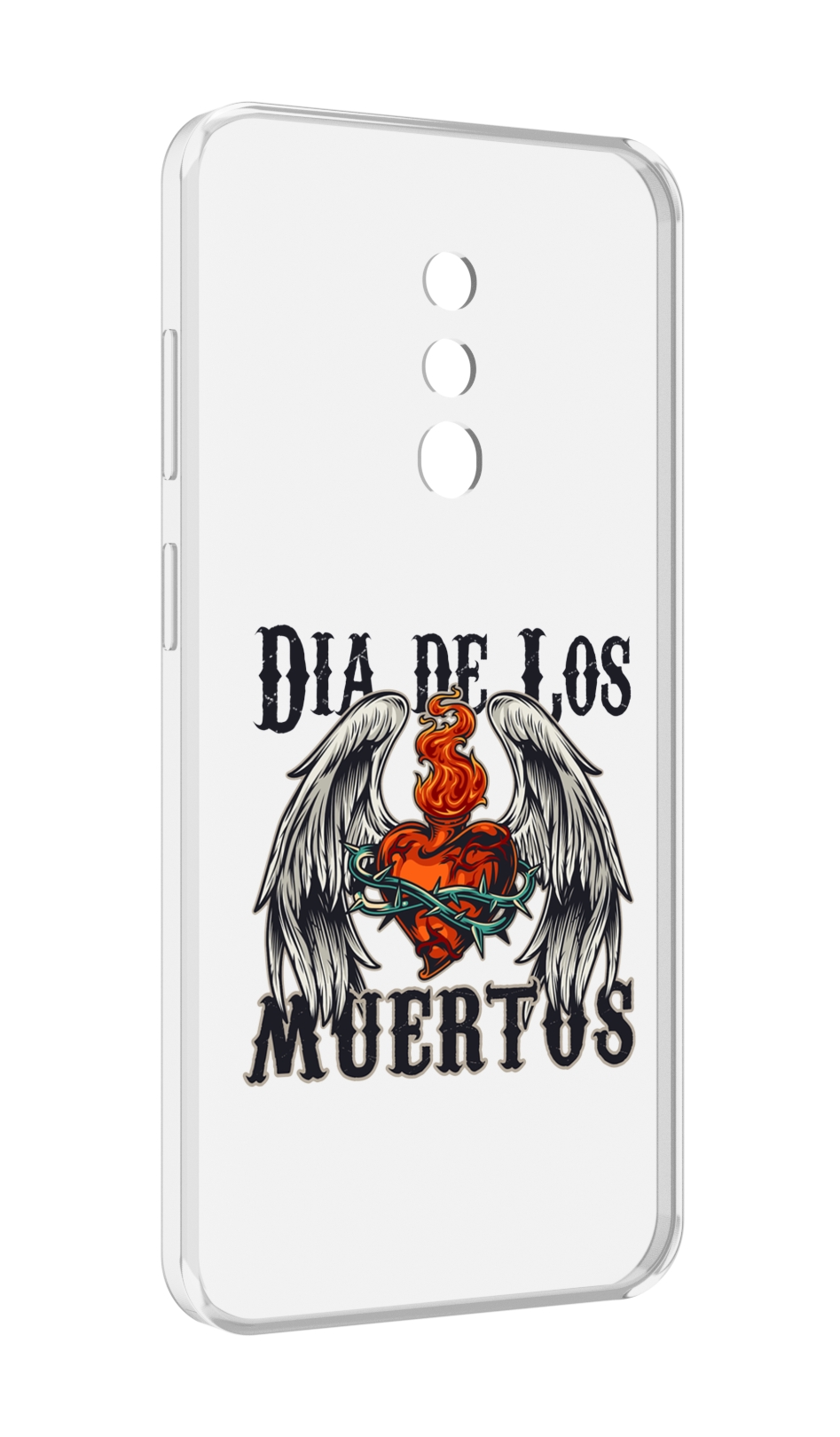 

Чехол MyPads burning-heart для Blackview BV5200, Прозрачный, Tocco