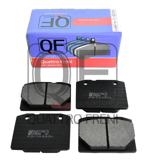 

Колодки тормозные передние Lada 2101-06 1.2-1.6 72> QUATTRO FRENI QF22010160