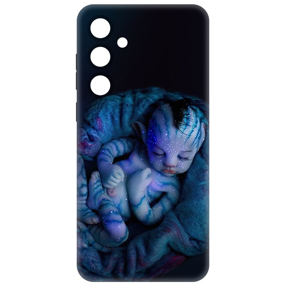 

Чехол-накладка Krutoff Soft Case Аватар - Малышка для Samsung Galaxy A35 5G (A356) черный