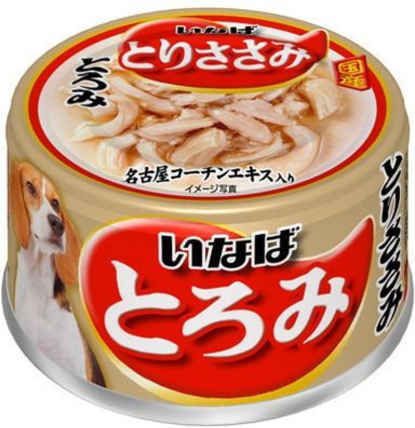 фото Влажный корм для собак japan premium pet inaba, курица, 80г