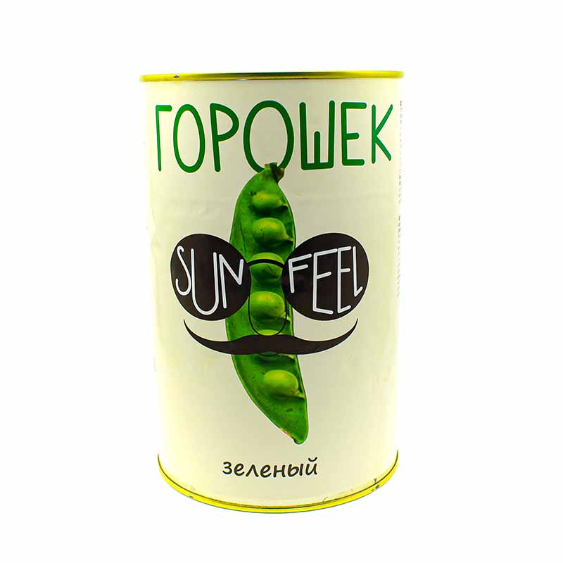 

Горошек зеленый Sunfeel консервированный 4,25 л