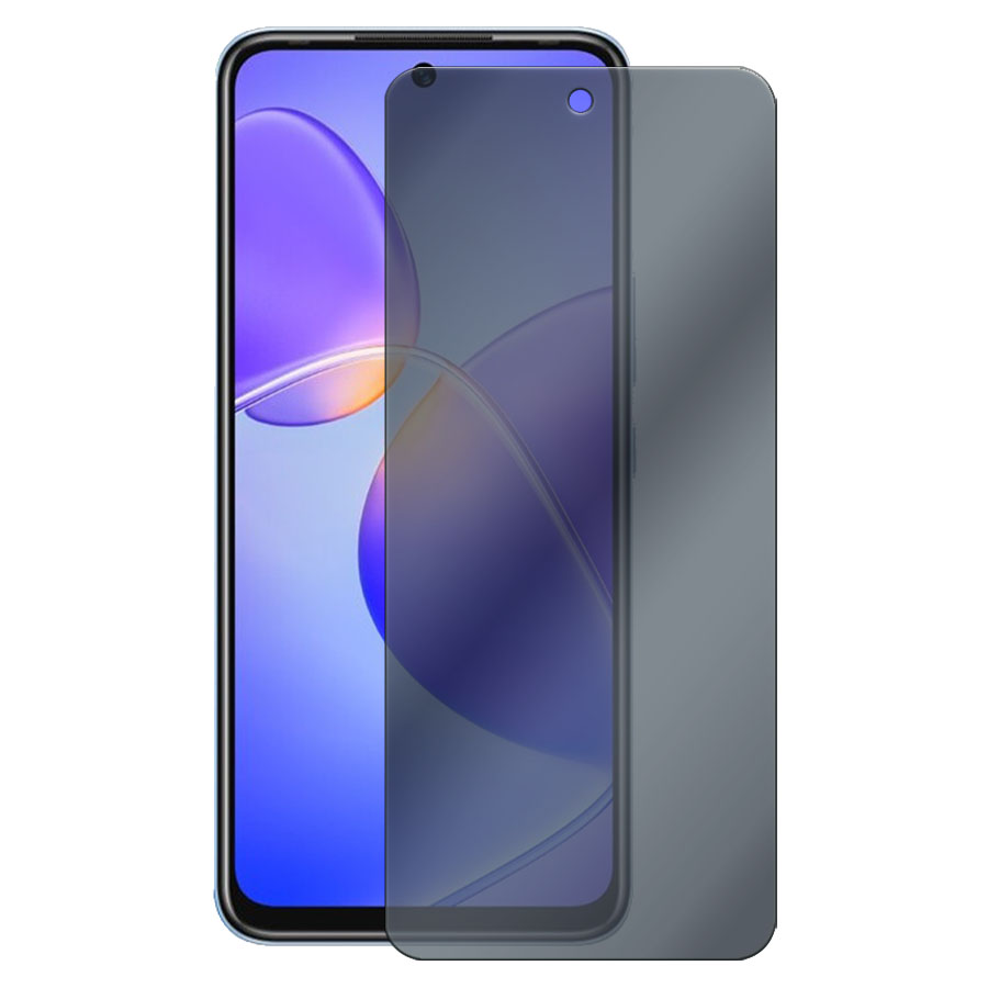 

Стекло защитное гибридное Антишпион Krutoff для Infinix Hot 12/ 12 Play