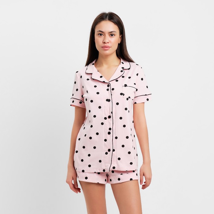 

Пижама женская KAFTAN 000517909 розовая 52-54 RU, Розовый, 000517909