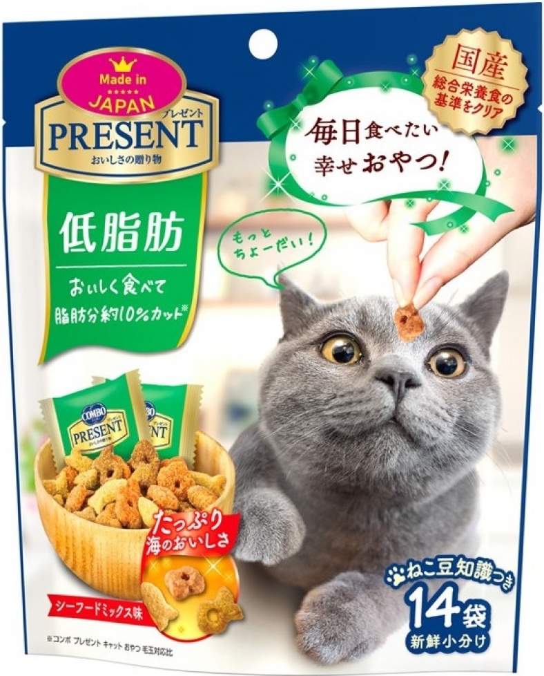 фото Лакомство для кошек japan premium pet из говядины для контроля веса, 42 г