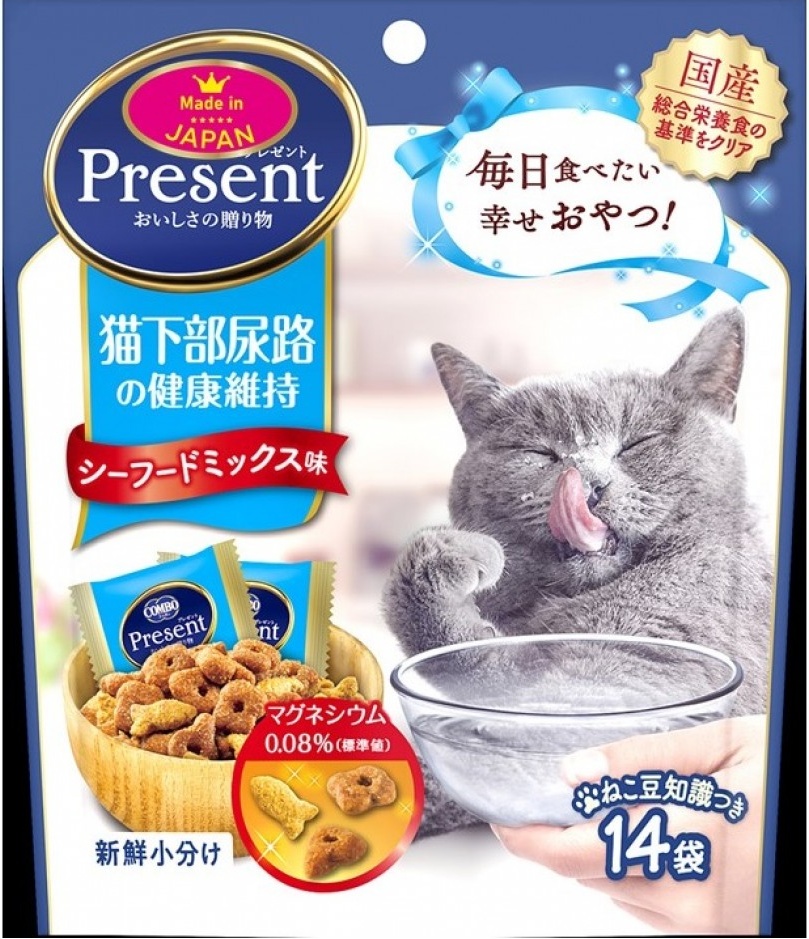 Лакомство для кошек Japan Premium Pet, креветка и клюква, 42 г