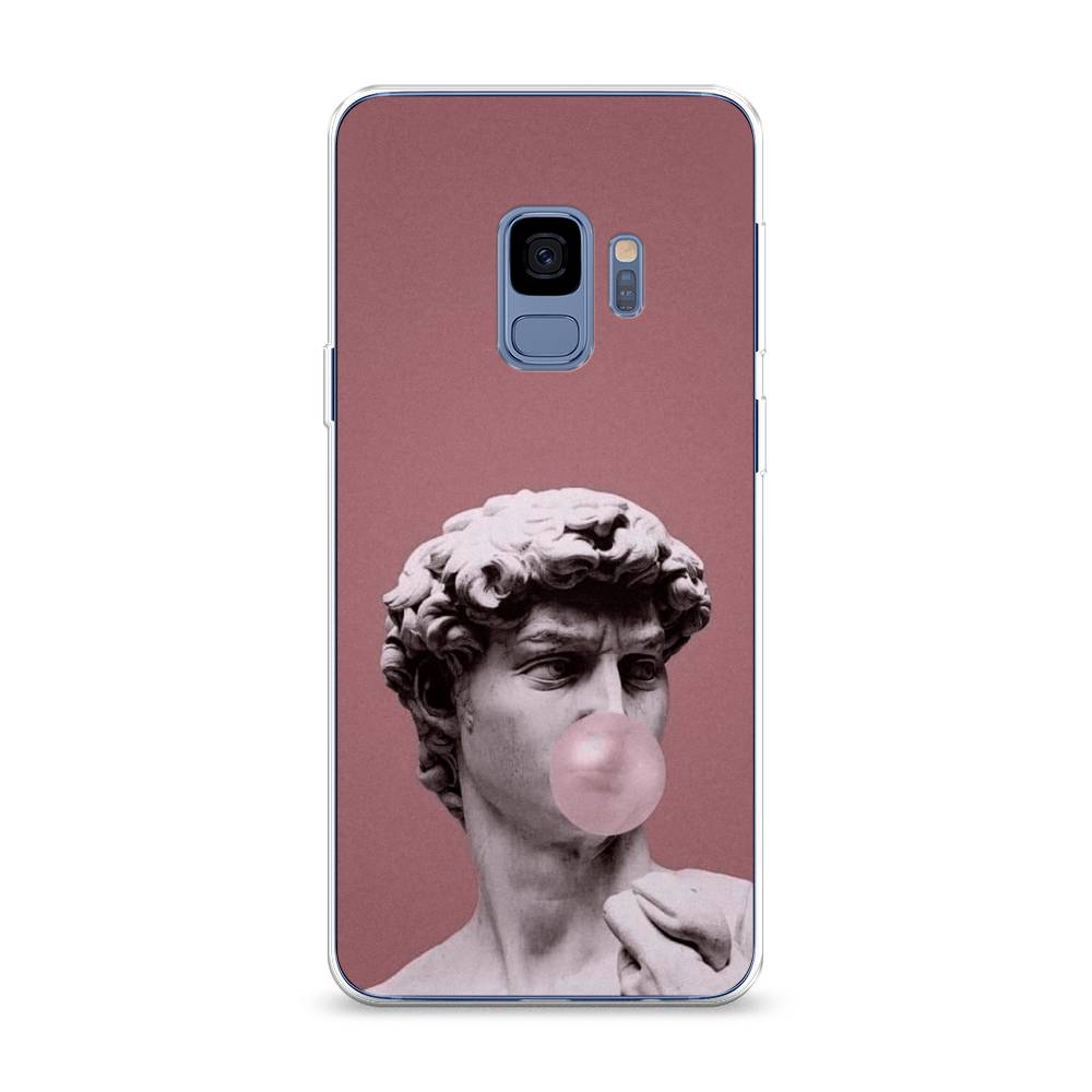 

Чехол Awog на Samsung Galaxy S9 "Modern David", Синий, 25750-9