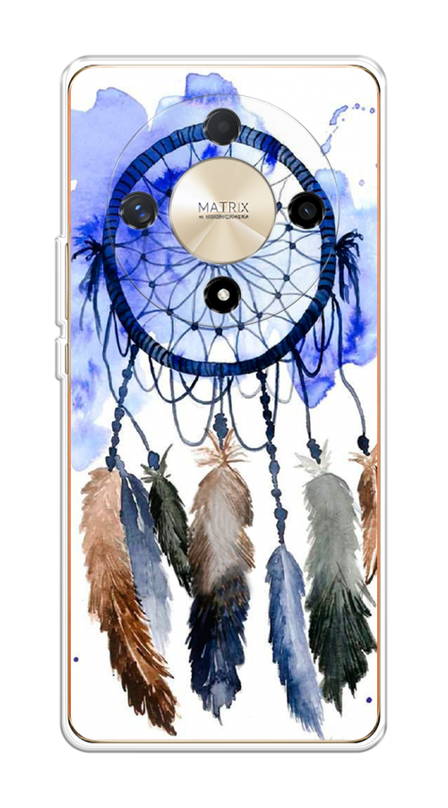 

Чехол на Honor X9B "Ловец снов 1", Коричневый;синий, 6122550-1
