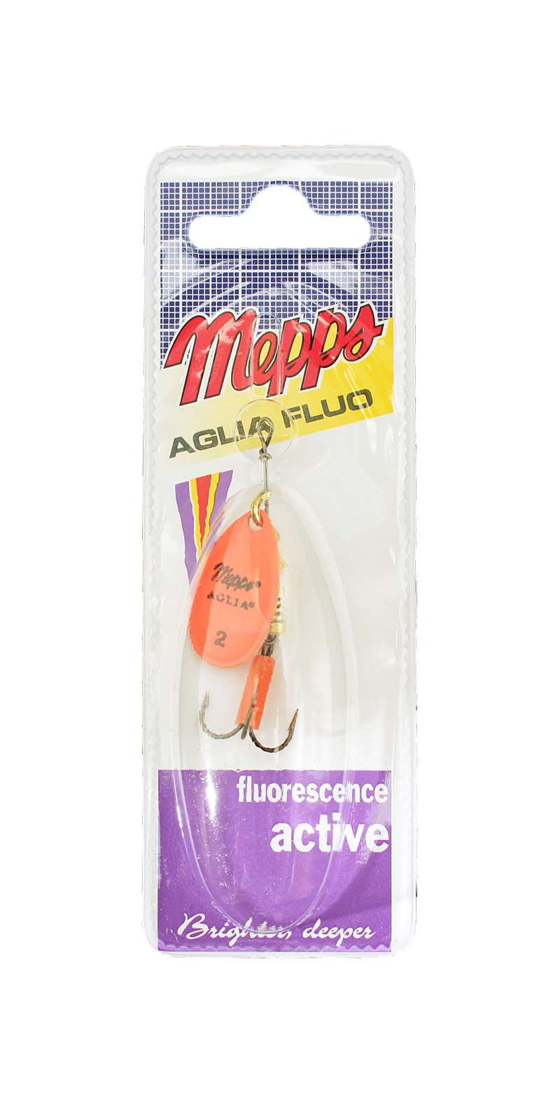 

Блесна вращающаяся Mepps Aglia Fluo Chartr №2, 4,5 г, блистер, Оранжевый