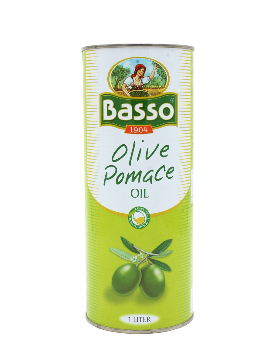 

Масло Basso оливковое рафинированное жестяная банка 1 л