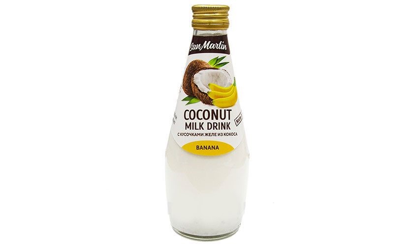 

Напиток кокосовый San Martin банан с nata de coco 290 мл