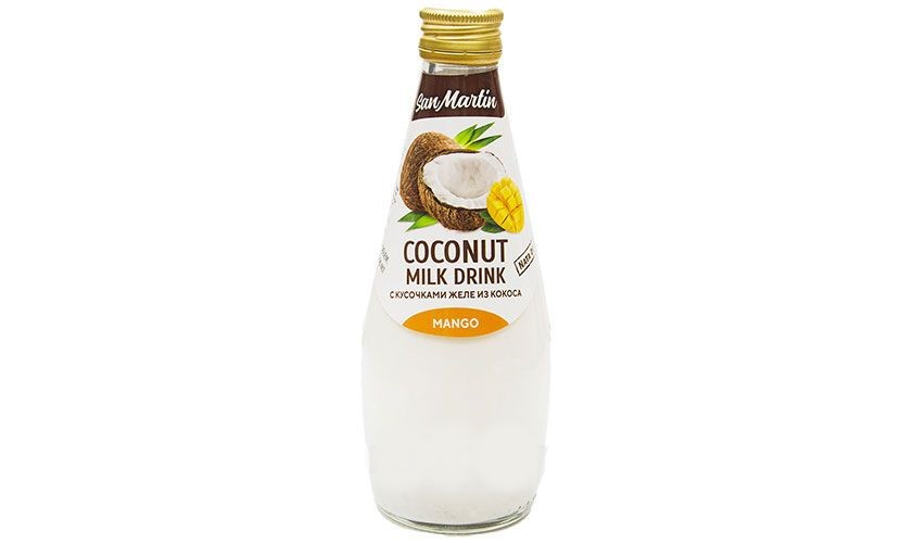 

Напиток кокосовый San Martin манго с nata de coco 290 мл