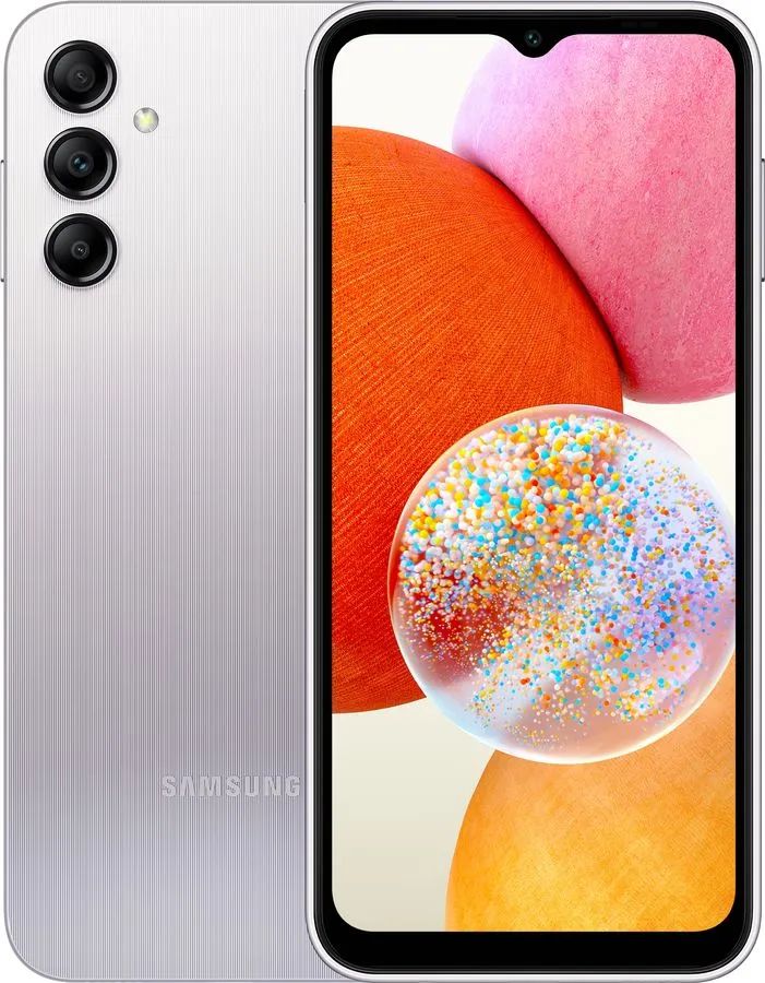 

Смартфон Samsung Galaxy A14 4/128GB Silver, Galaxy A14 128GB Silver