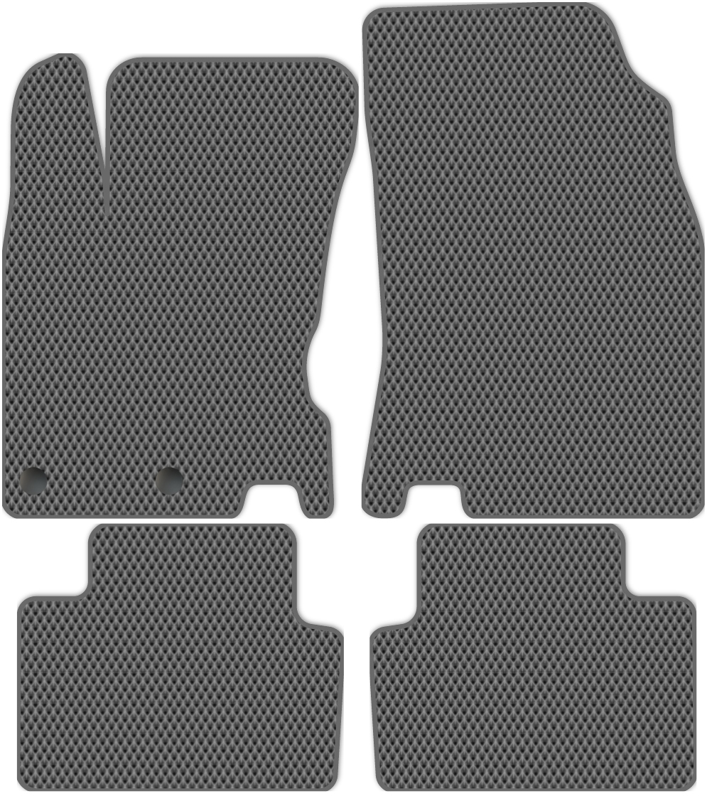 фото Коврики allmone "ева/эва/eva" nissan qashqai ii (j11 япония) (2013 - 2016), серый, 4 шт.,