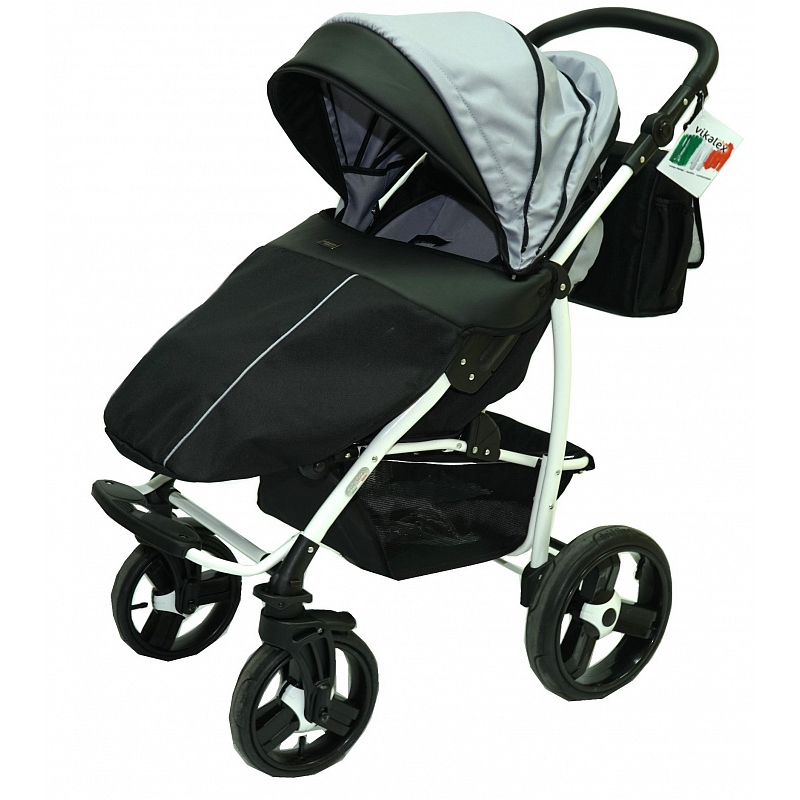 

Прогулочная коляска Vikalex Ravella, black/grey