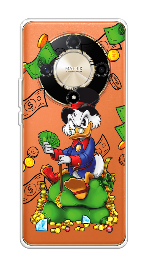 

Чехол на Honor X9B "Scrooge Richness", Черный;синий;зеленый, 6122550-1