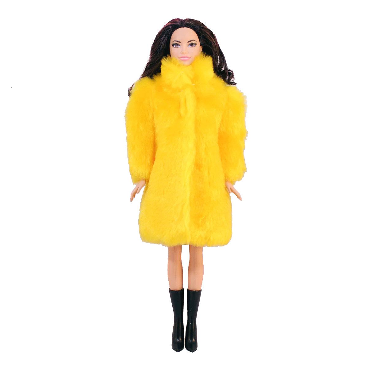 

Шуба Dolls Accessories для Барби и других кукол ростом 29 см Канарейка, Разноцветный
