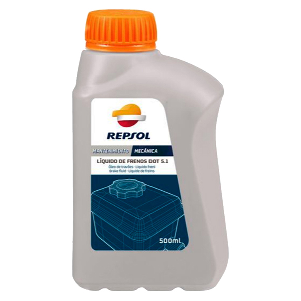 фото Жидкость тормозная dot-4 0.5л liquido de frenos repsol