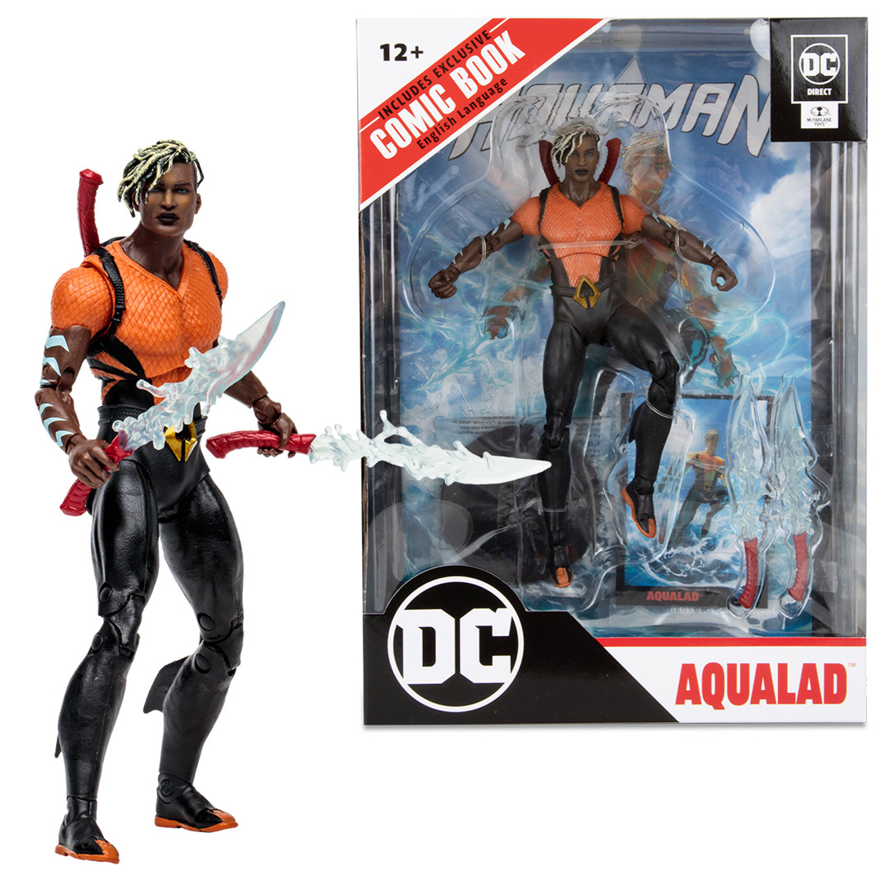 Фигурка DC Aqualad w/Aquaman Comic 18 см MF15914