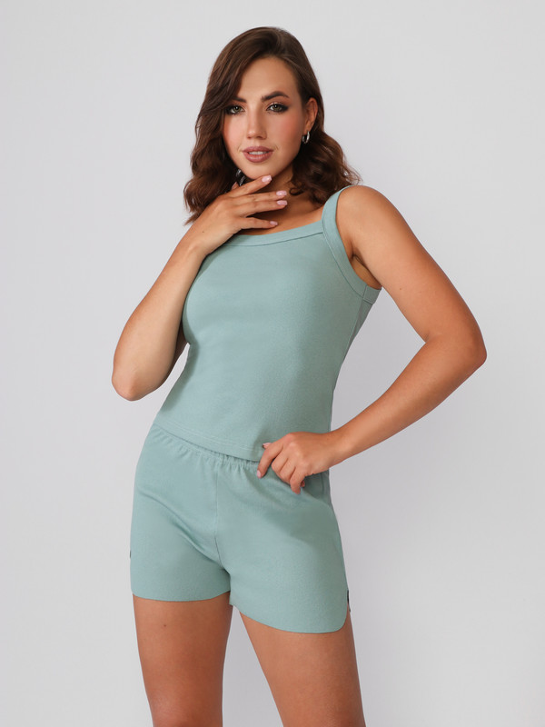 

Комплект домашний женский Fashion Margo КЖ 0276 голубой 54 RU, КЖ 0276