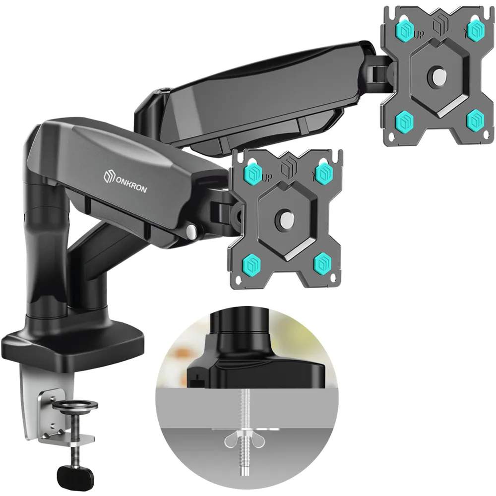 

Наклонно-поворотный кронштейн для монитора ONKRON G160 13-32 Black, G160