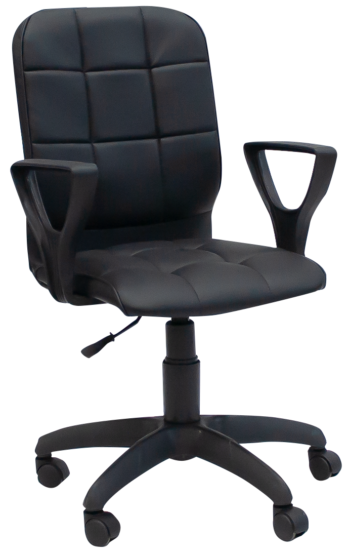 Кресло компьютерное офисное Mega Мебель Элегия на колесиках экокожа