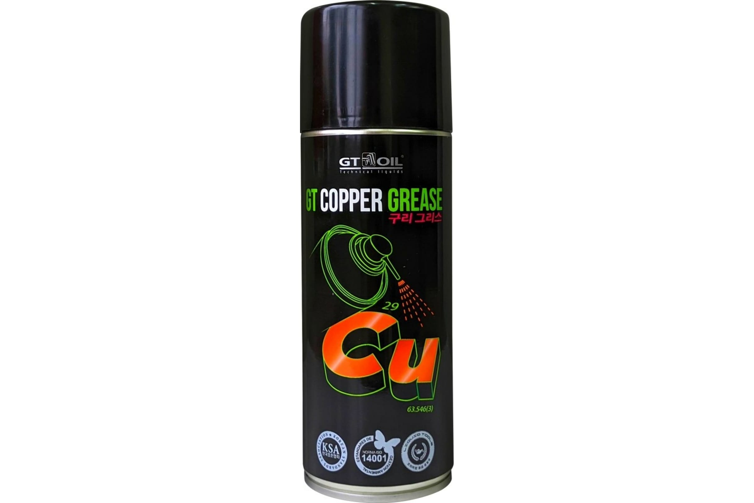 фото Gt oil смазка медная высокотемпературная copper grease 520 мл 8809059410165