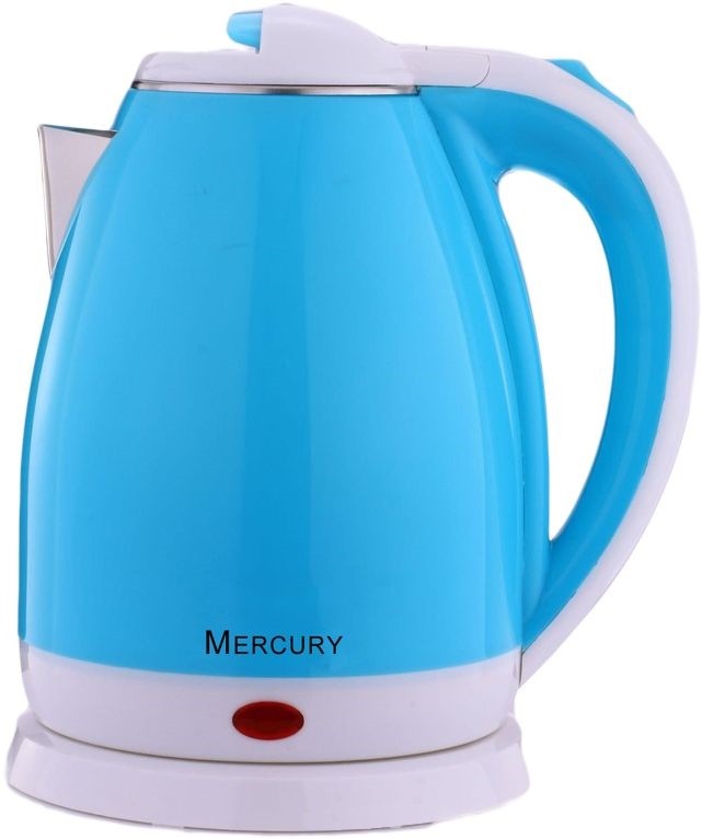 фото Чайник электрический mercury mc-6728 white/blue