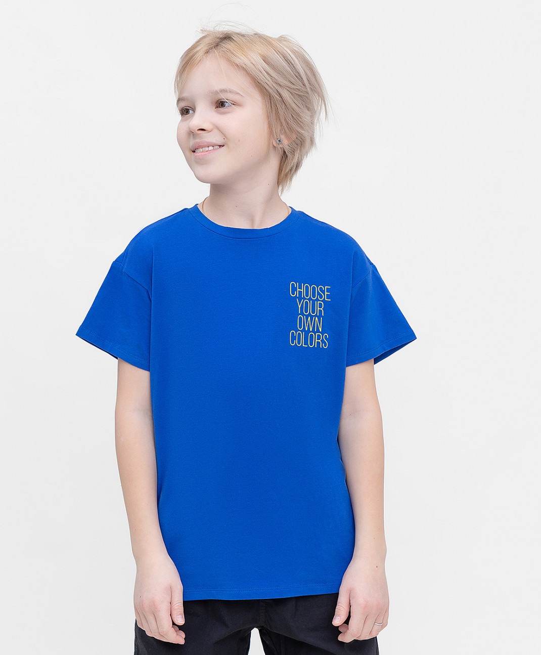 

Футболка детская Button Blue 122BBBB12011000 цв. синий р. 116, 122BBBB12011000