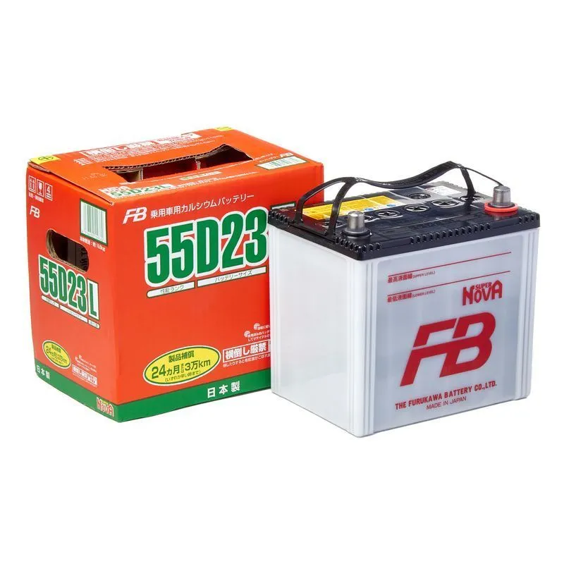 

Аккумулятор FURUKAWA BATTERY FB SUPER NOVA арт. 55D23L, Ёмкость 60 Ah, 55D23L