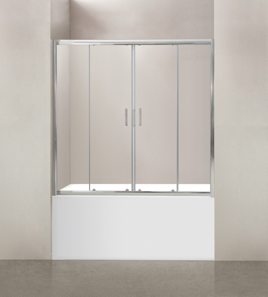 

Шторка для ванны BelBagno UNO-VF-2-150/145-C-Cr