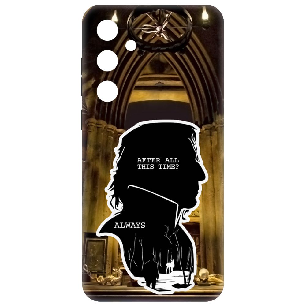 

Чехол-накладка Soft Case Гарри Поттер. Северус Снейп для Samsung Galaxy A35 5G (A356), Черный