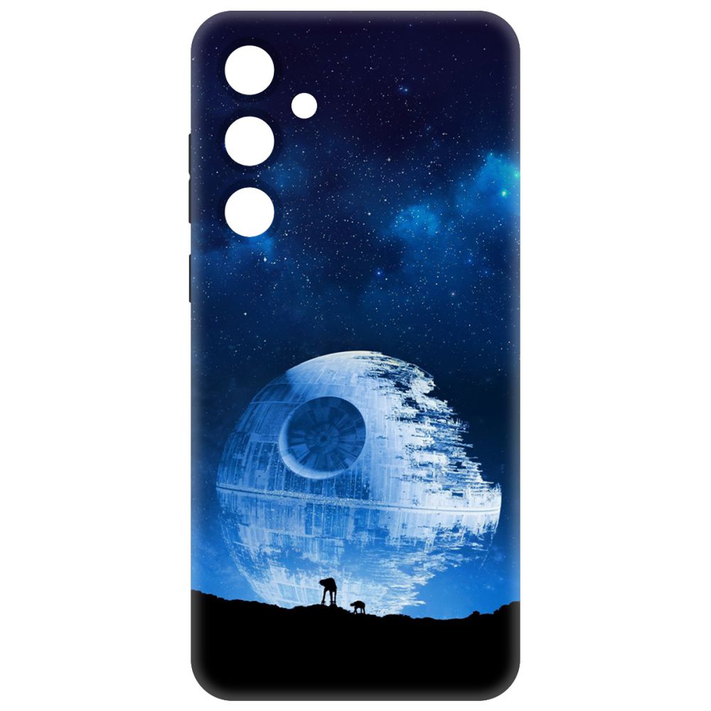 

Чехол-накладка Soft Case Звездные Войны. Звезда смерти для Samsung Galaxy A35 5G (A356), Черный