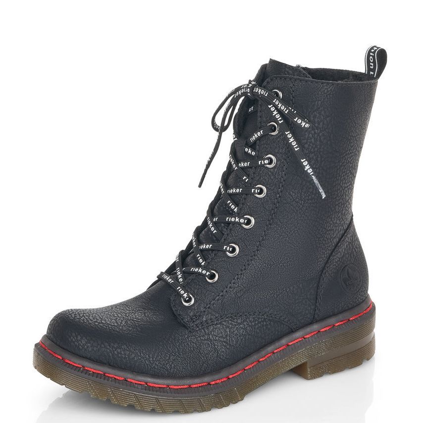 

Ботинки женские Rieker 76206/00 черные 37 RU, Черный, 76206/00