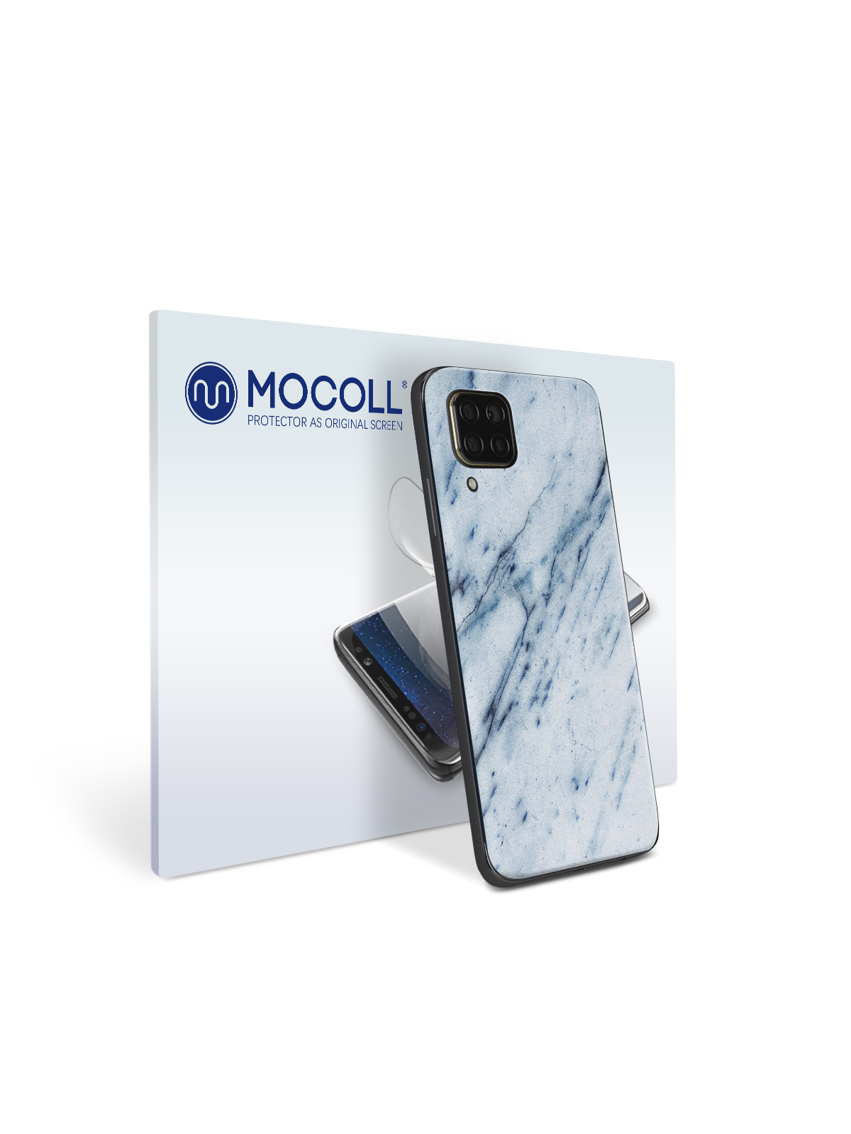 

Пленка защитная MOCOLL для задней панели Huawei P40 Lite E Мрамор