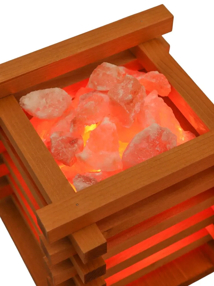 Солевая лампа Очаг Zenet ZET-141-1 3-4 кг из гималайской соли светильник