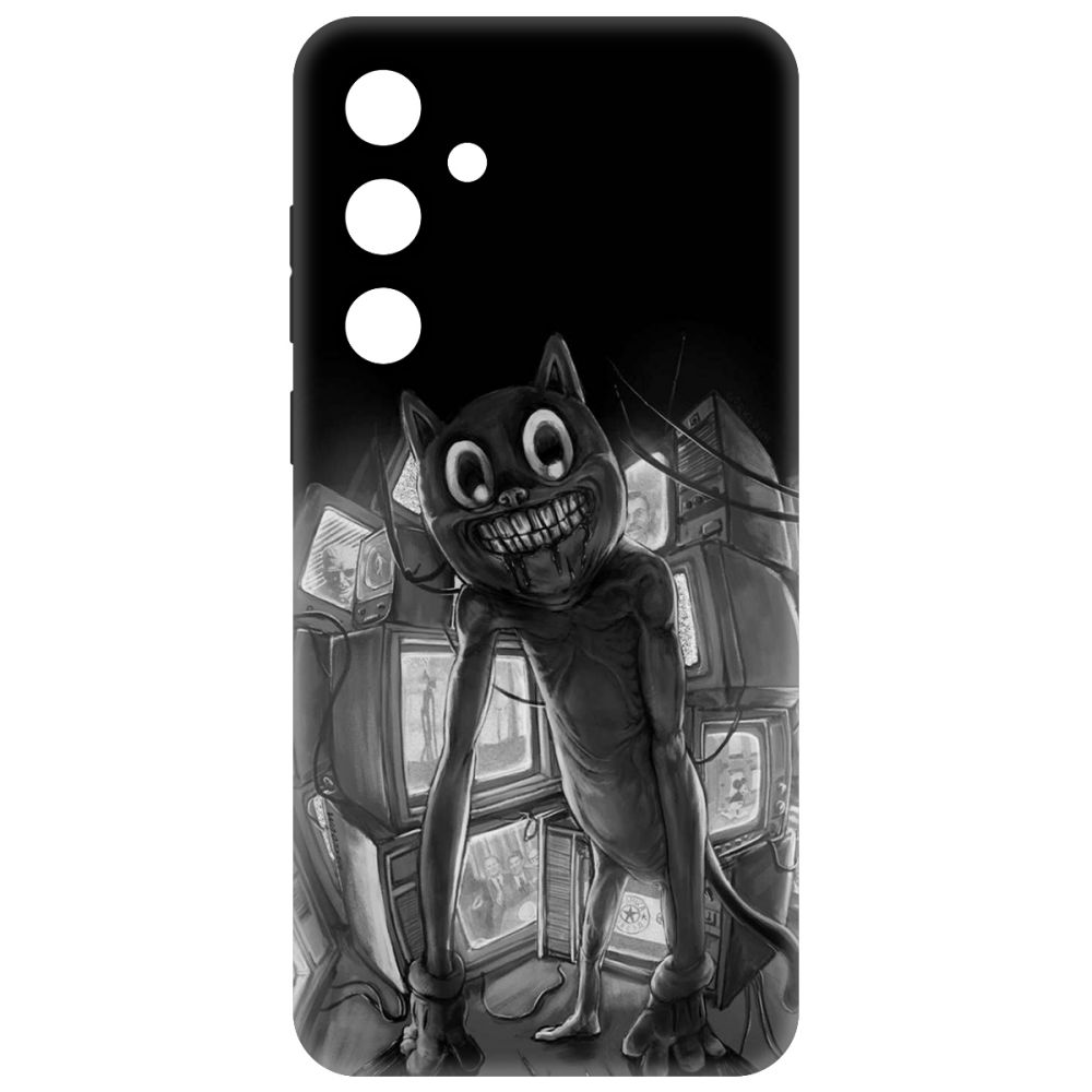 

Чехол-накладка Soft Case Хаги Ваги - Картун Кэт для Samsung Galaxy A55 5G (A556) черный