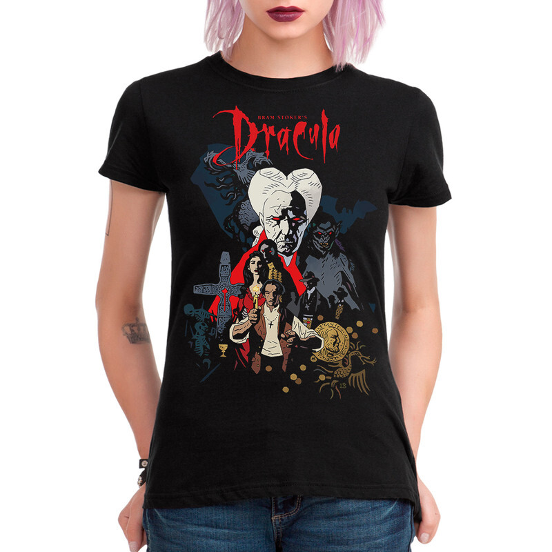 

Футболка женская DS Apparel Дракула Брэма Стокера 9899145-1 черная 3XL, Черный, Дракула Брэма Стокера 9899145-1