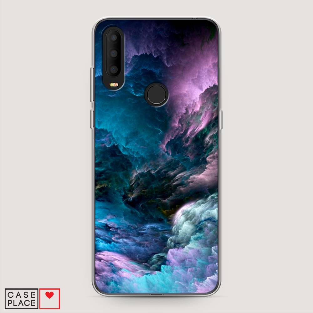 

Чехол на Alcatel 3X 5048Y (2019) "Загадочное небо", Синий;фиолетовый, 170750-2